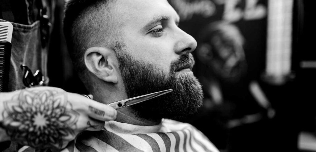 Beard trim at Neat Bali Barbershop